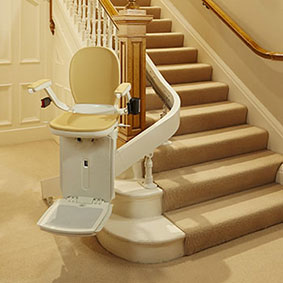 stairlift for curved stairs